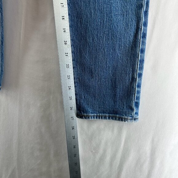Levi's Jeans Womens Size 27 Button Fly Skinny Ankle Medium Washed Denim Blue - Picture 11 of 11